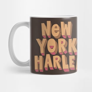 Vibrant Harlem Vibes: Dive into the Hip, Colorful Design of NYC's Iconic Neighborhood Mug